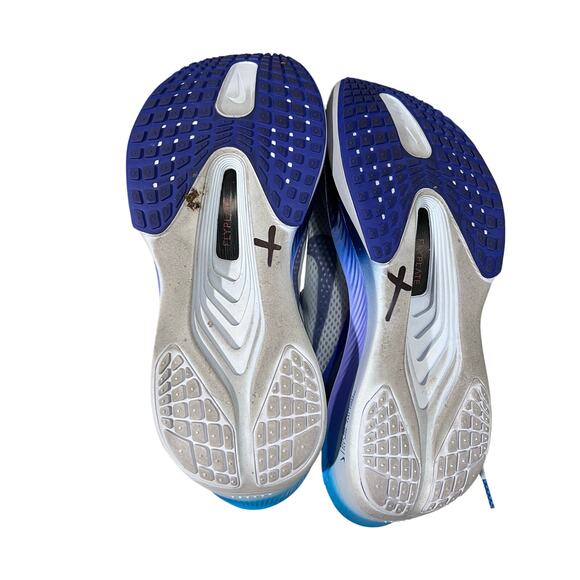 Nike ZoomX Vaporfly NEXT% 3 Men’s Size 11 Light Silver Racer Blue Crimson Runnin main image 5